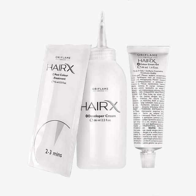 رنگ موی دائمی اوریفلیم مدل HairX TruColour